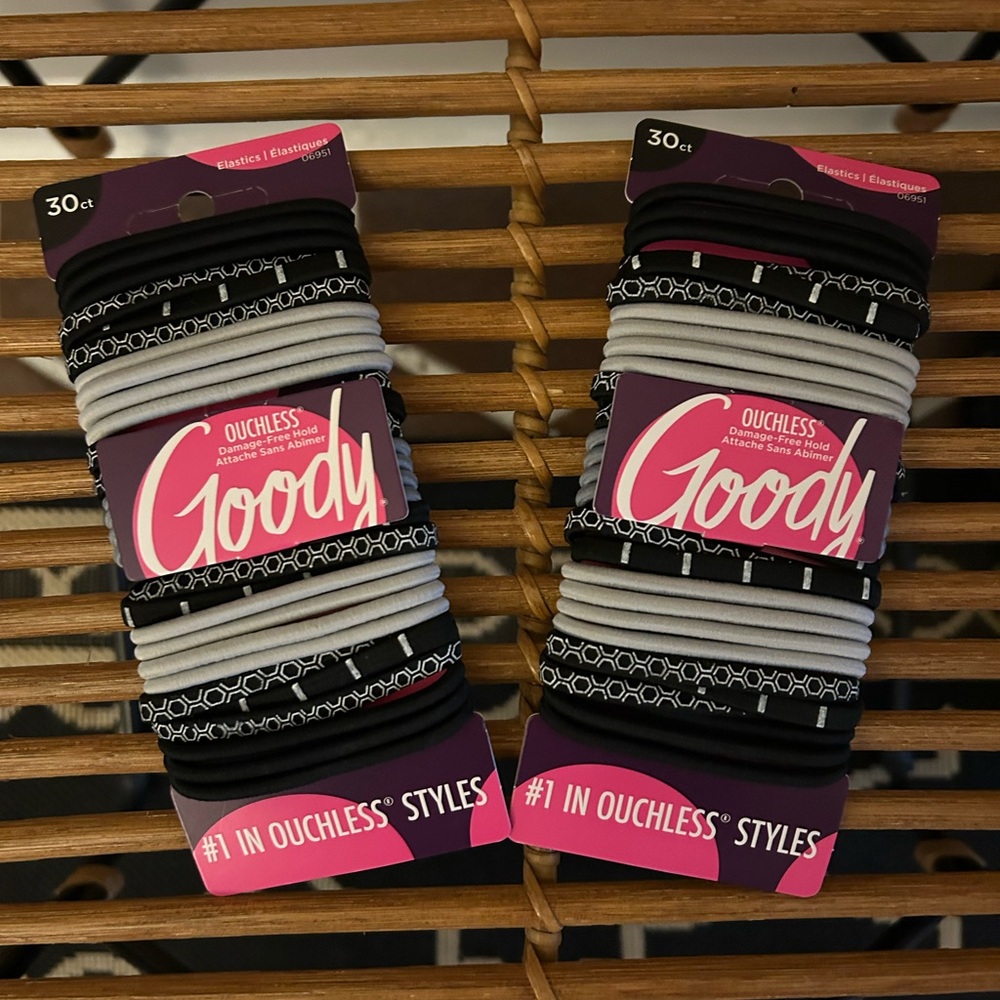 NWT Goody Hair Elastics (2 sets)